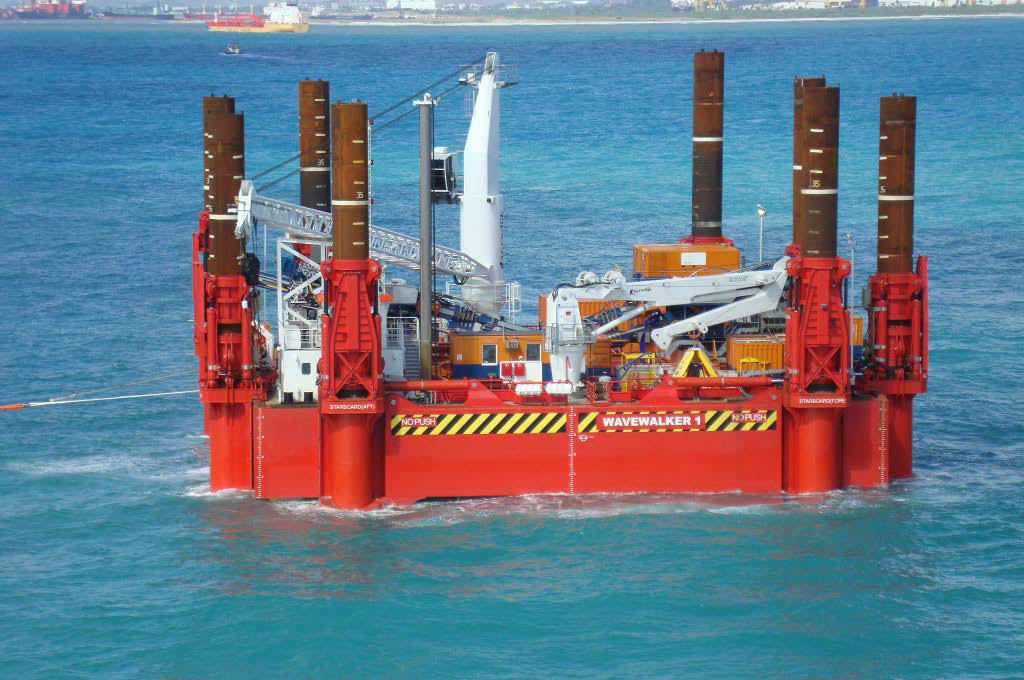 Самоподъемная морская платформа